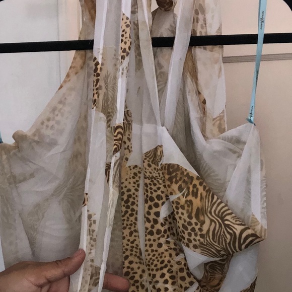 Backless Marciano leopard top - Picture 3 of 4